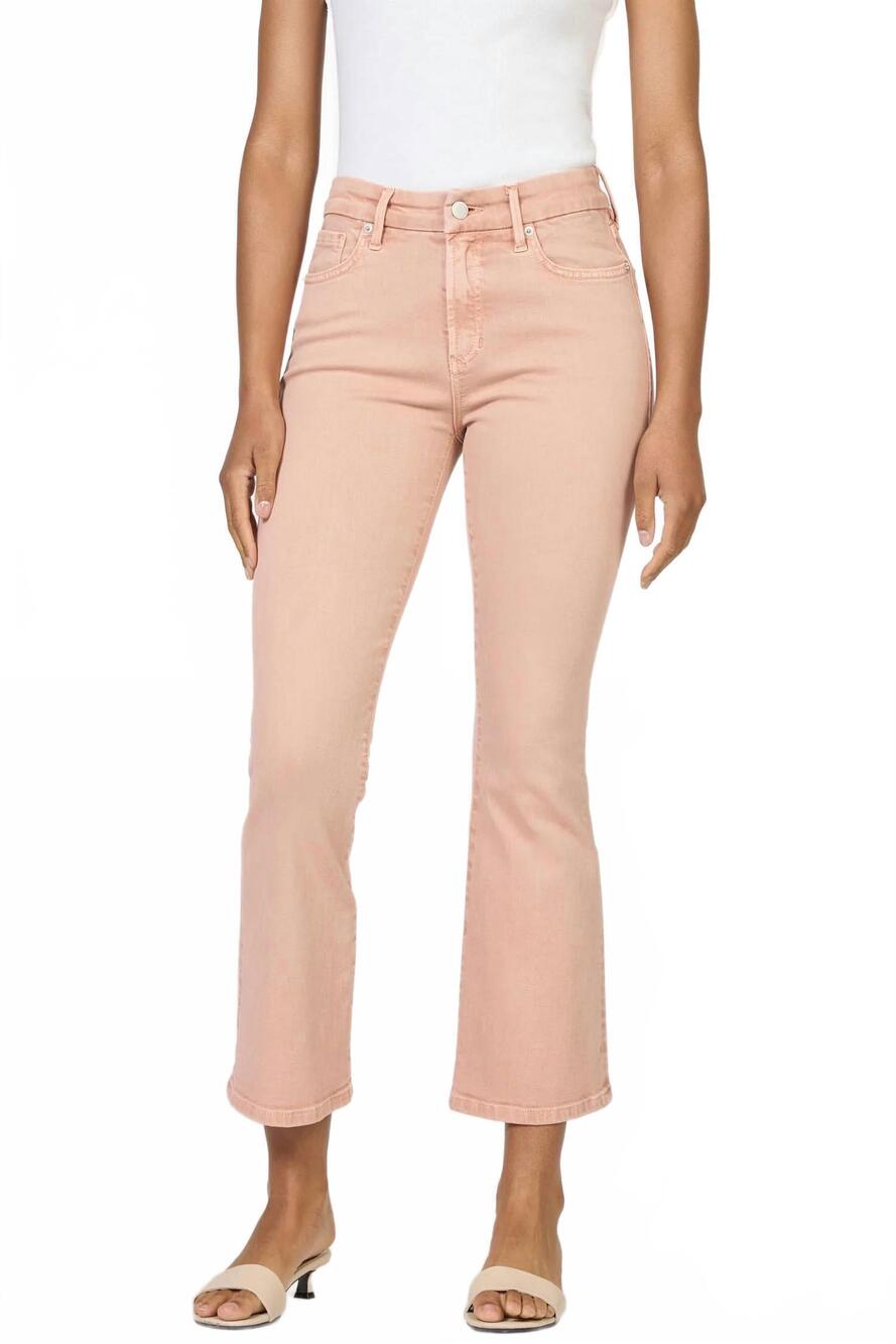 NEW DEAR JOHN DENIM jeanne crop flare jeans in tuscany